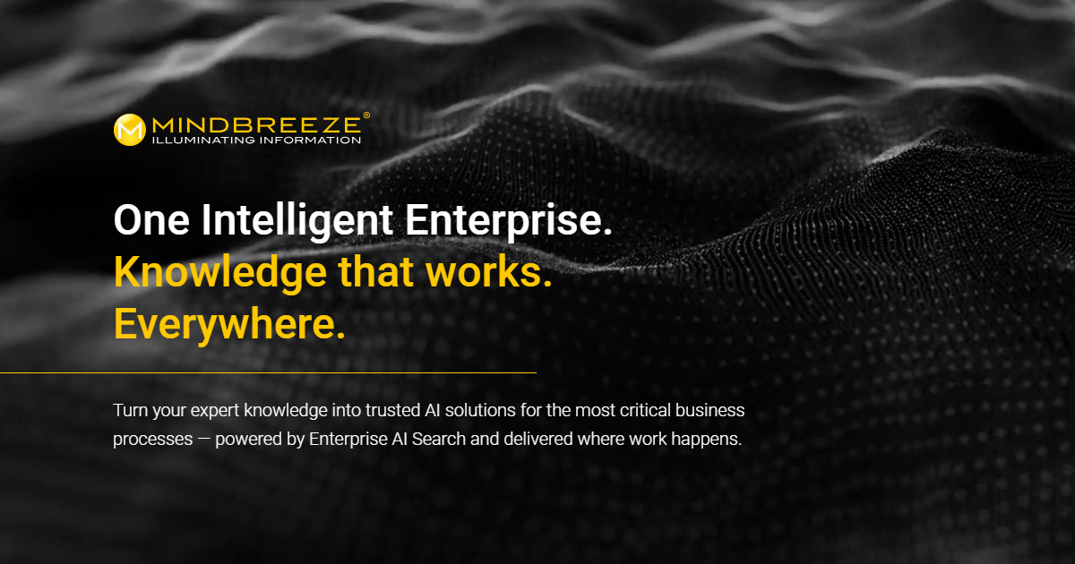 Logo von Mindbreeze